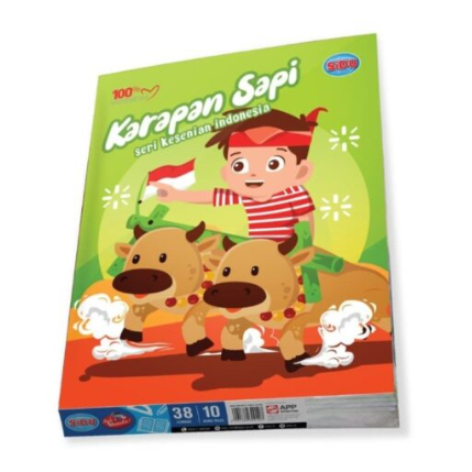 

Buku Tulis SIDU 38 lembar isi 10 pcs/pack