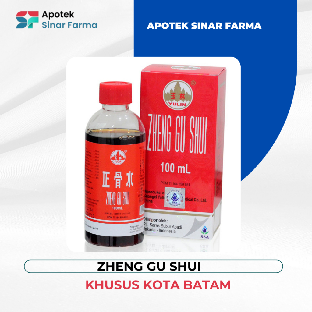 Yulin zheng gu shui / zheng gu shui saras / original 30ml,60ml,100ml