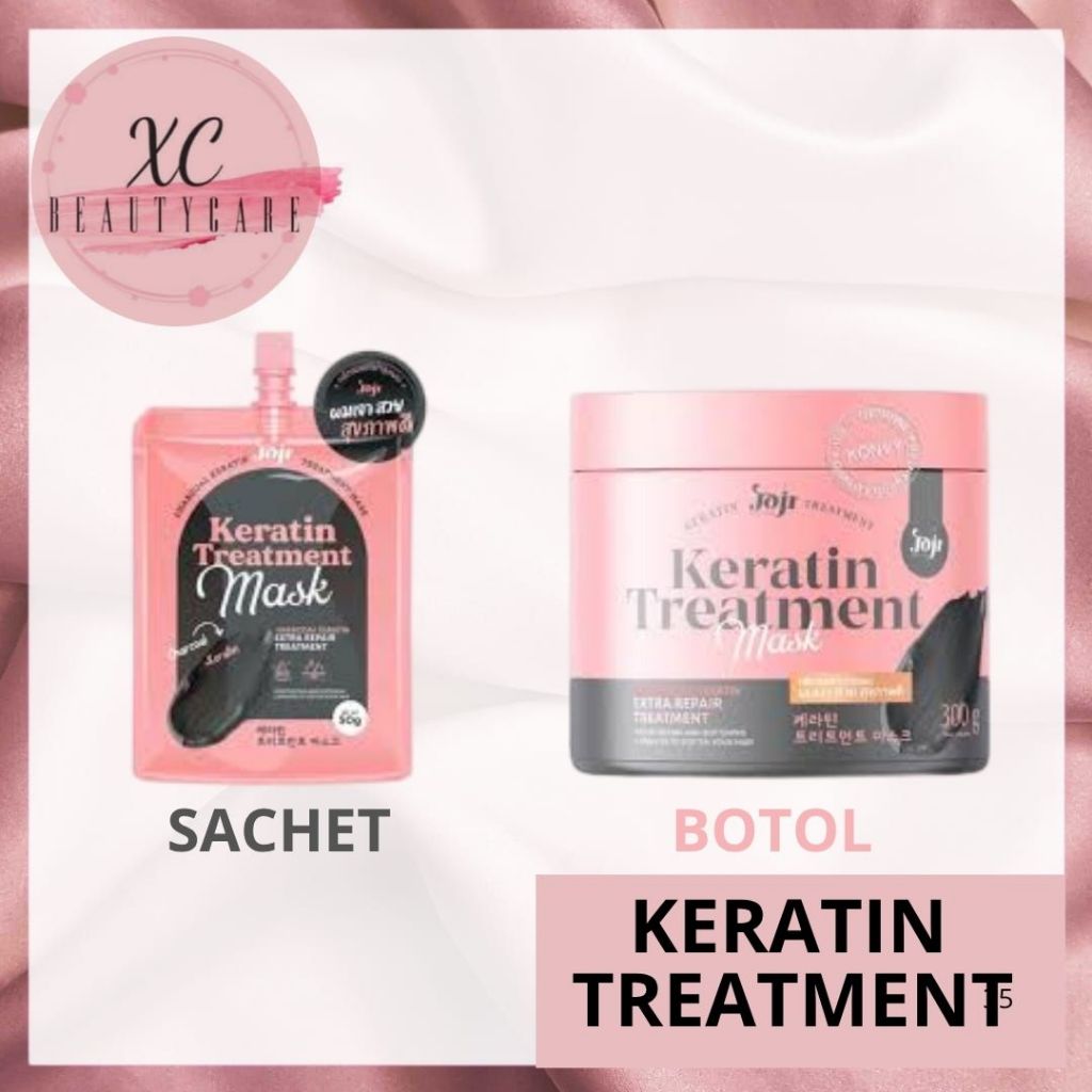 JOJI SECRET YOUNG KERATIN TREATMENT MASK/MASKER RAMBUT/KERATIN RAMBUT/KERATIN JOJI/KERATIN CHARCOAL