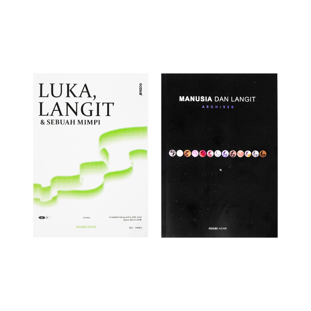 TERLARIS x Manusia dan Langit l Buku Bundling Pack ( Archieves & Luka,Langit & SebuahMimpi)