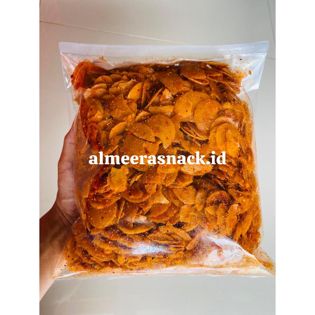 

seblak moring 1kg pedas daun jeruk bumbu melimpah