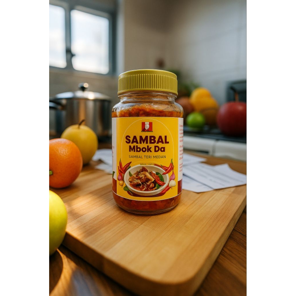 

Sambal Teri Hijau Mbok Da