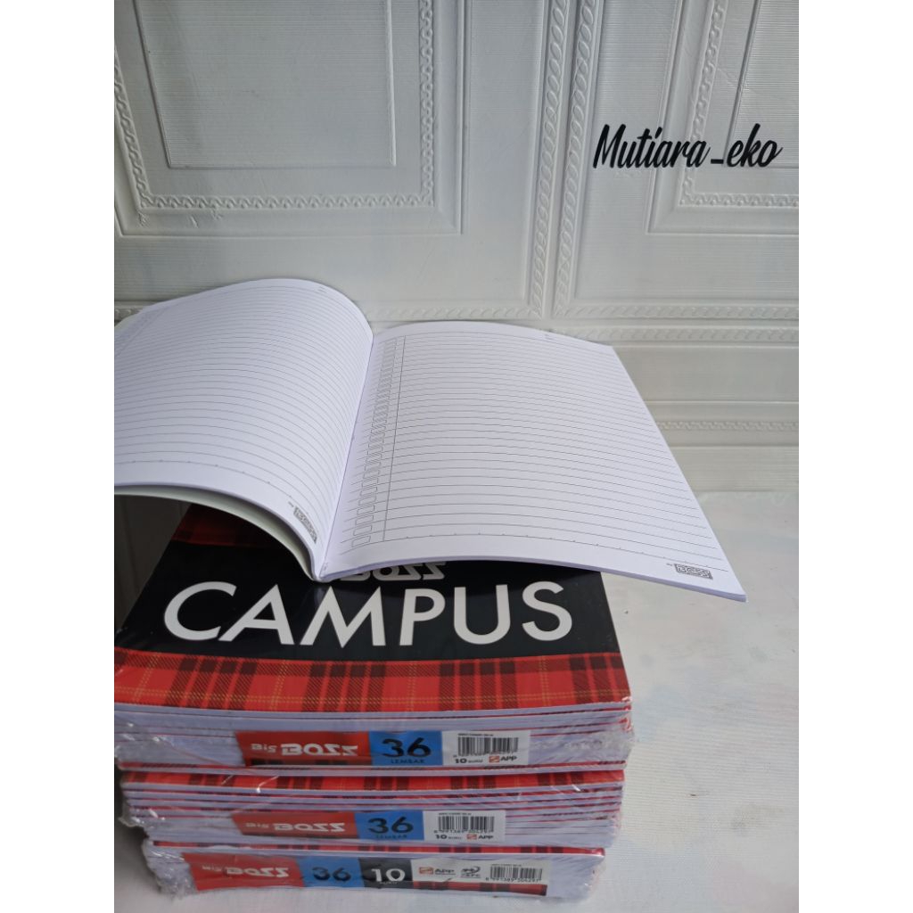 

Buku tulis bigboss campus 36 lembar (1 buku )