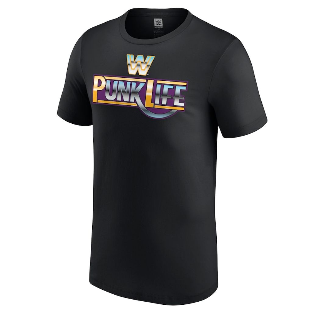 KAOS TSHIRT WWE CM PUNK PUNK LIFE
