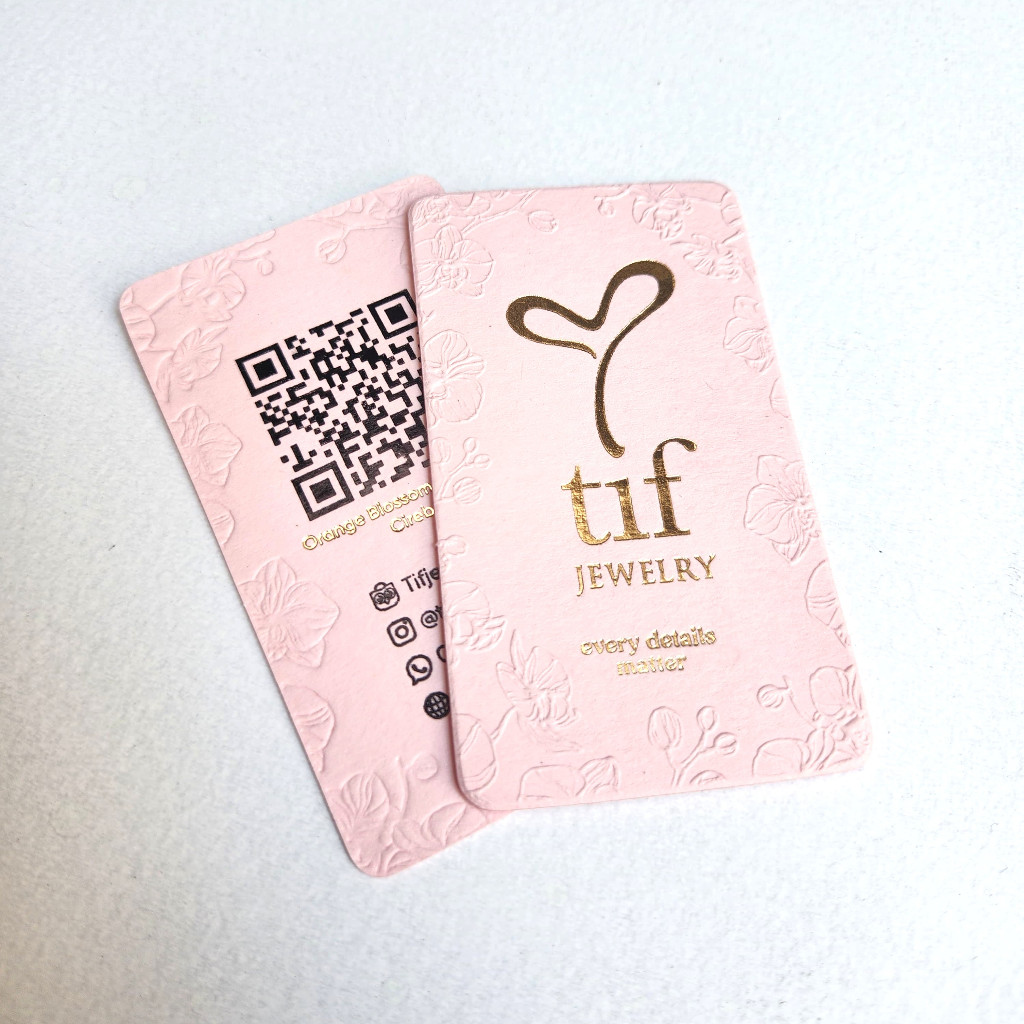 

Exclusive Business Card Ukuran 2x3,5 in