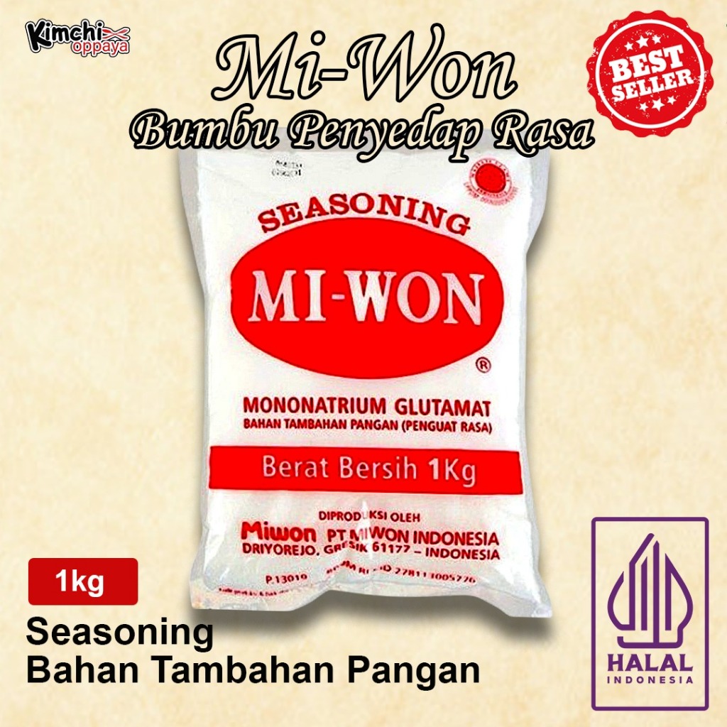 

Miwon 1kg Seasoning Penyedap Rasa Makanan Indonesia