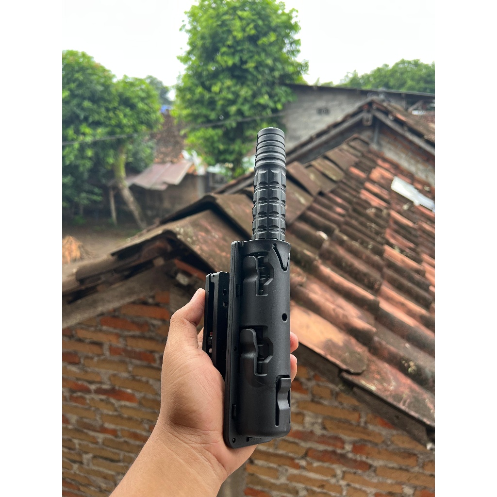 PROMO Stick Holster Baton /Holster Baton Stick / Sarung Baton termurah besi terbaru tactical otomati