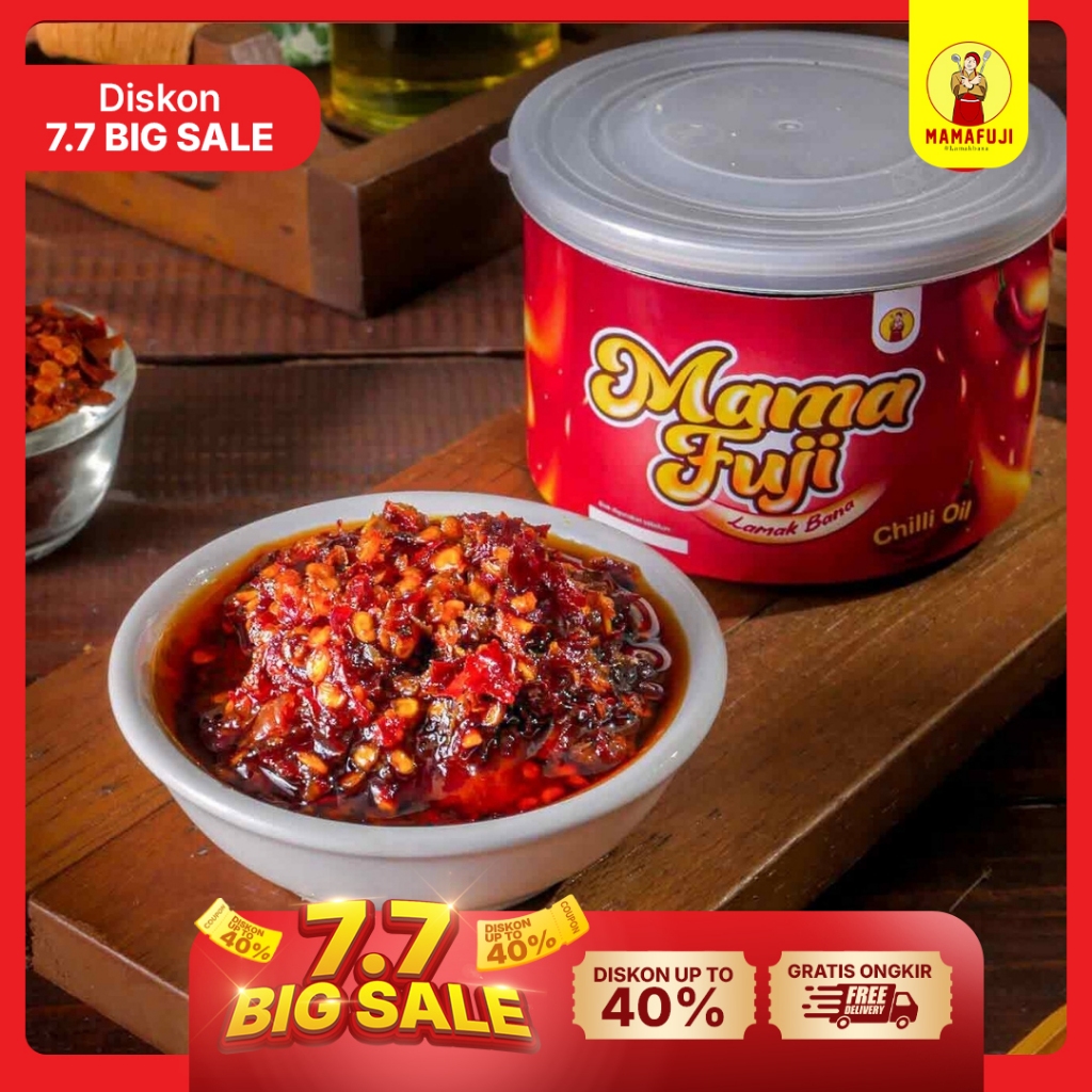 

[NEW LAUNCHING] Mamafuji - Chili Oil / Sambal Chili Oil Pedas 200gr