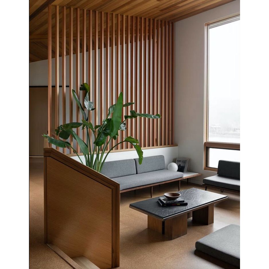 Kisi kisi Dinding Balok/Sekat Kayu Dinding Minimalis 3M