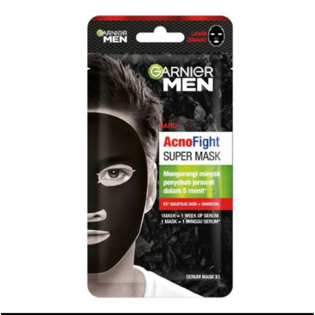 Garnier Men Acno Fight Super Mask Serum Mask