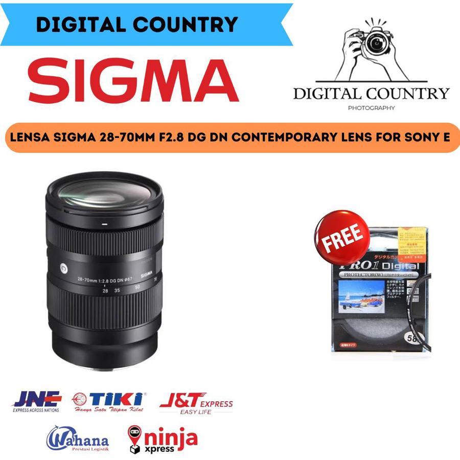 SIGMA 28-70MM F2.8 DG DN CONTEMPORARY FOR SONY E MOUNT / LENSA SIGMA 28-70MM F2.8 DG DN CONTEMPORARY