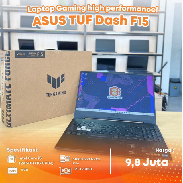 Laptop ASUS TUF F15 16/512GB