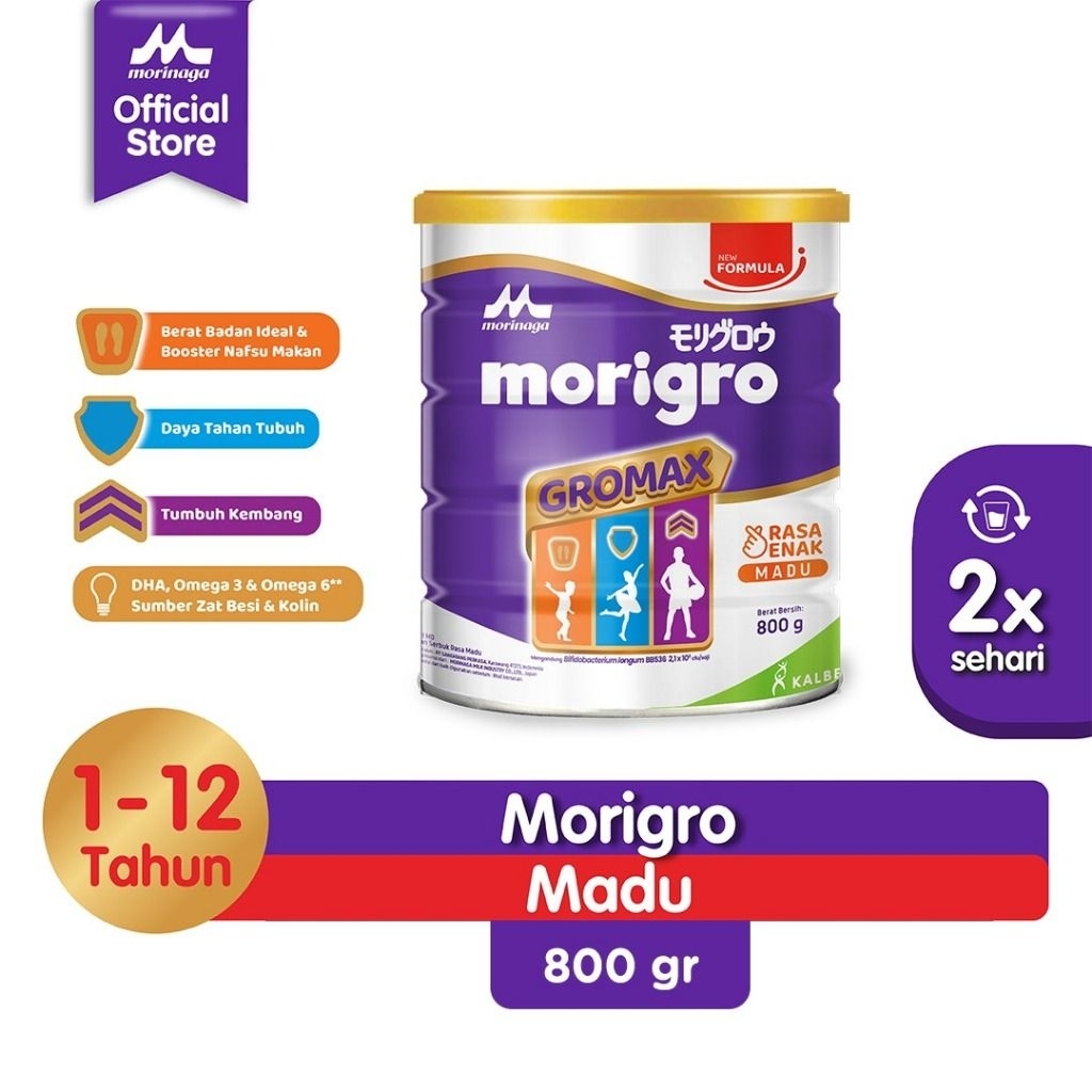 

Morinaga Morigro Madu / Vanila | 800 gr