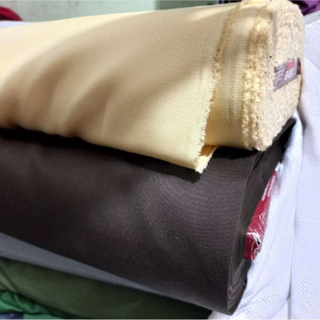 Kain bahan untuk seragam satpam atasan security bawahan Bahan American drill TR PREMIUM (Harga per 0