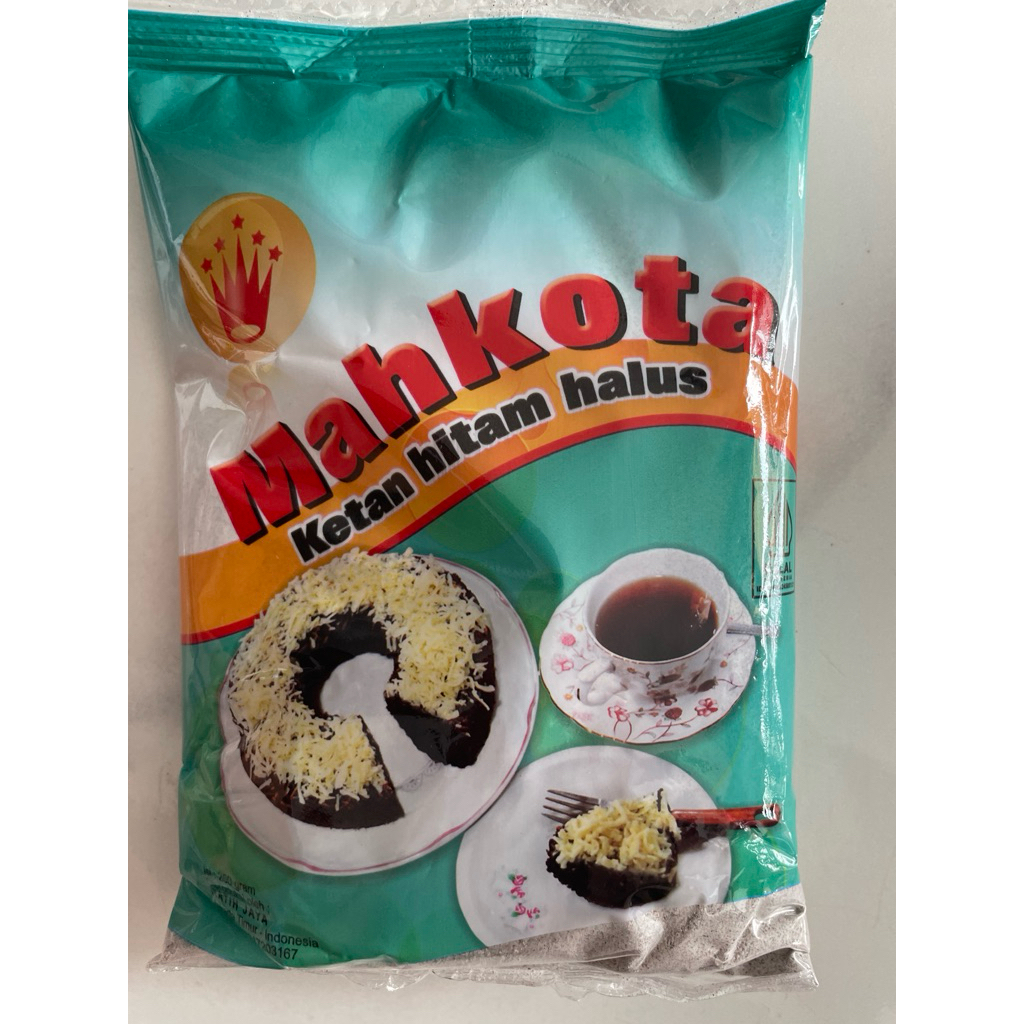 

Tepung ketan hitam mahkota