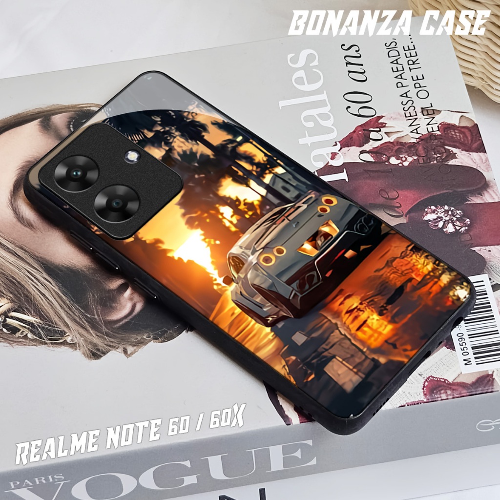 Bonanza - Softcase Hp Realme Note 60 / Note 60x - Softcase Hp Realme - Casing Hp Terlaris - kondom H