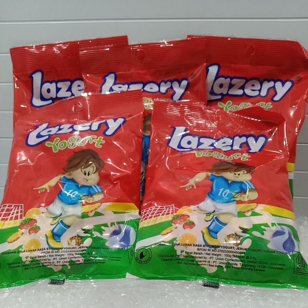 

PERMEN LAZERY YOGURT(isi40 butir/bks) @25gr