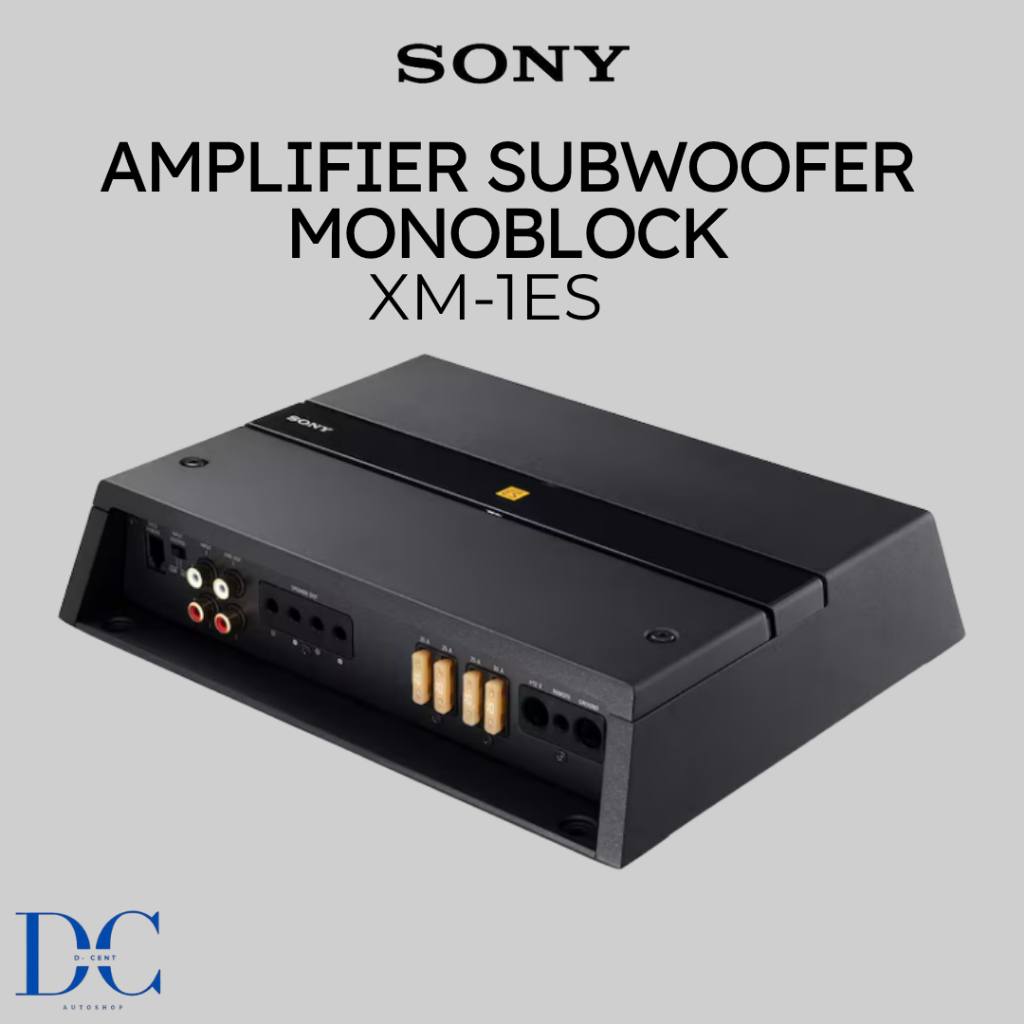 Power Amplifier Monoblok Mobil SONY XM-1ES - SONY Mono Subwoofer Amplifier Mobil - Audio Mobil - 100