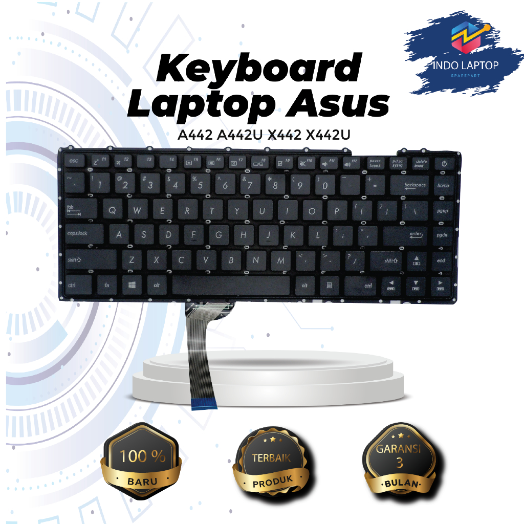 Keyboard Asus A442U X442 X442U Black