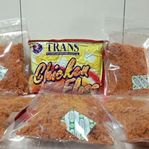 

Trans Abon Ayam Pedas Chiken Floss ABON PREMIUM HALAL Repack 250gr