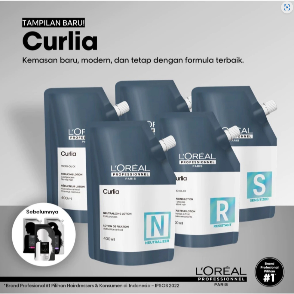 LOREAL CURLIA / LOREAL OBAT KERITING 400ML