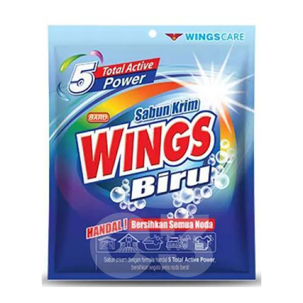 SABUN WINGS BIRU SABUN COLEK WINGS SACHET / SABUN KRIM