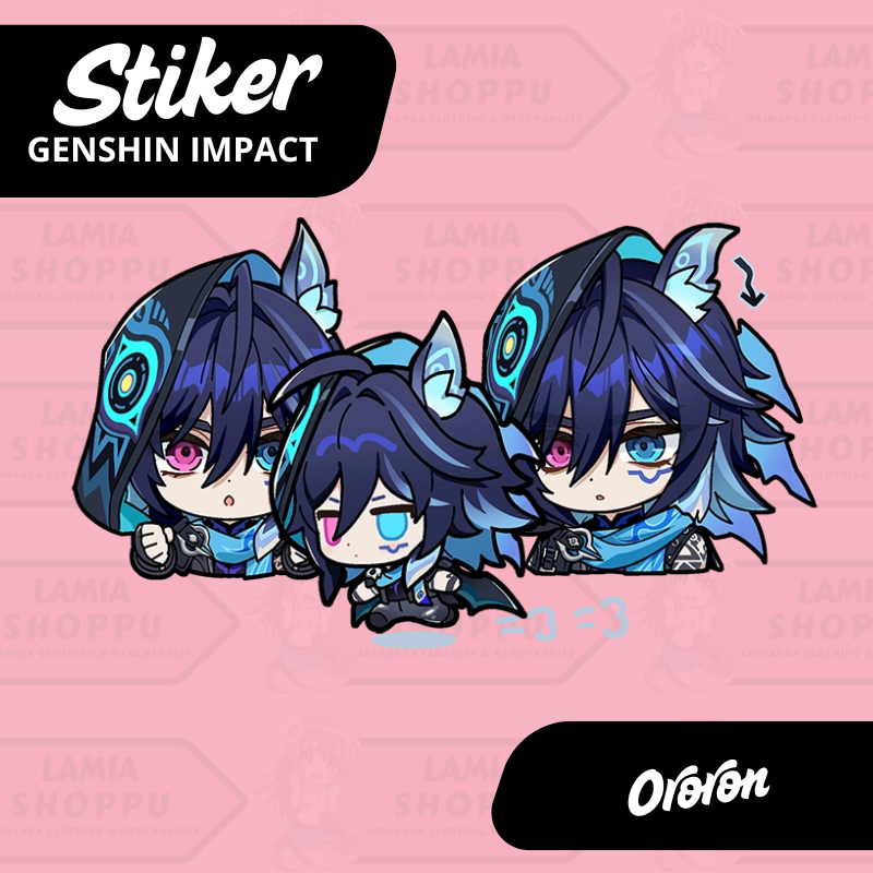 

Stiker Ororon Genshin Impact | Sticker Ororon GI | Stiker Laptop Vinyl Anti Air