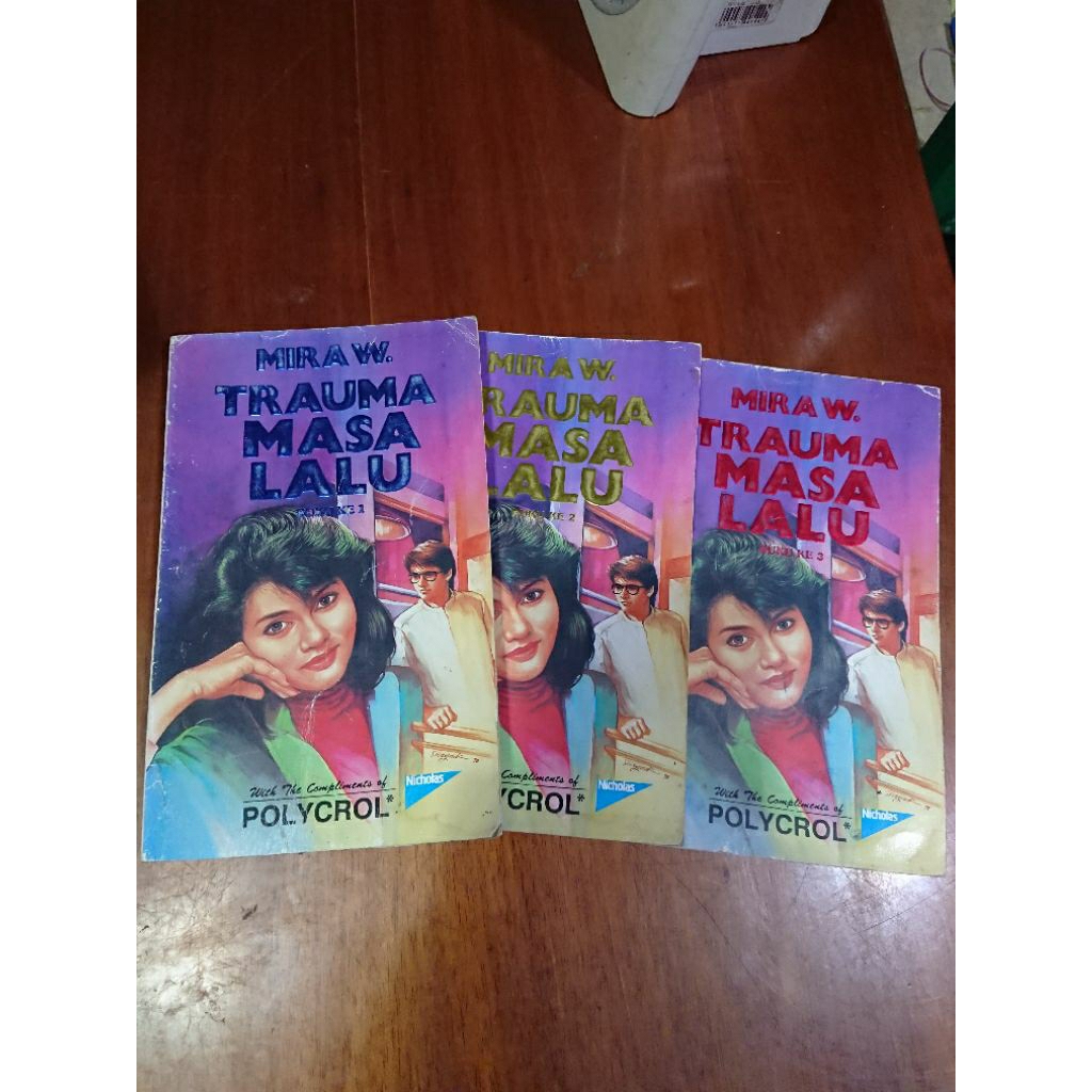 Novel jadul MIRA W. TRAUMA MASA LALU JILID 1,2,3