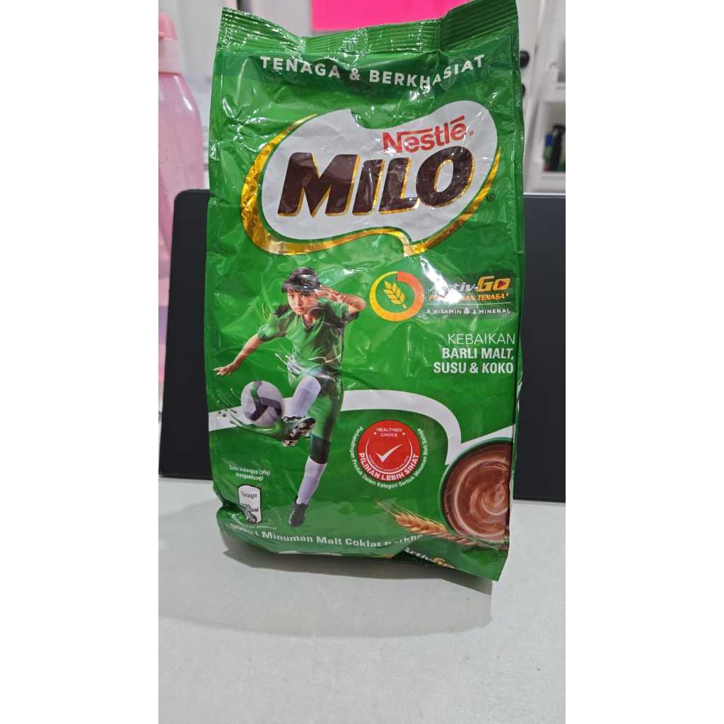 

Milo Activ GO Bubuk Malt COklat Original 900 gram + 100gram