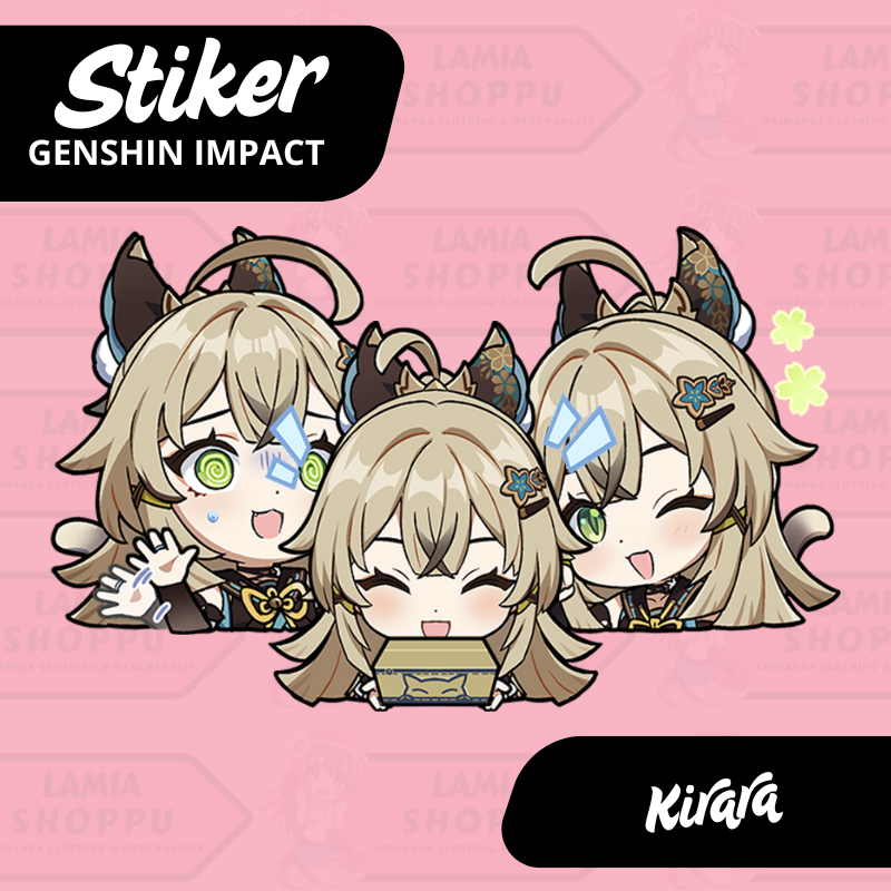 

Stiker Kirara Genshin Impact | Sticker Kirara GI | Stiker Laptop Vinyl Anti Air