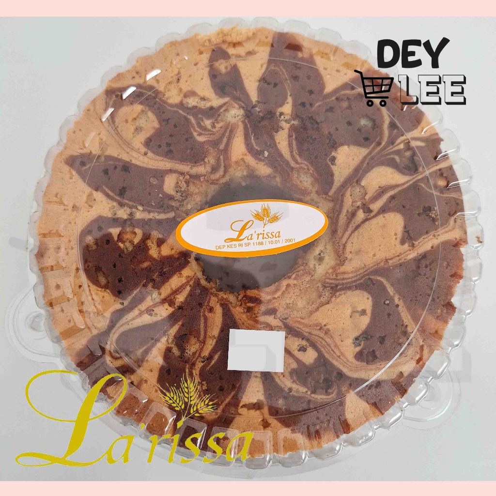 

LARISSA Marmer Cake Original Bulat 20cm Halal Bandung
