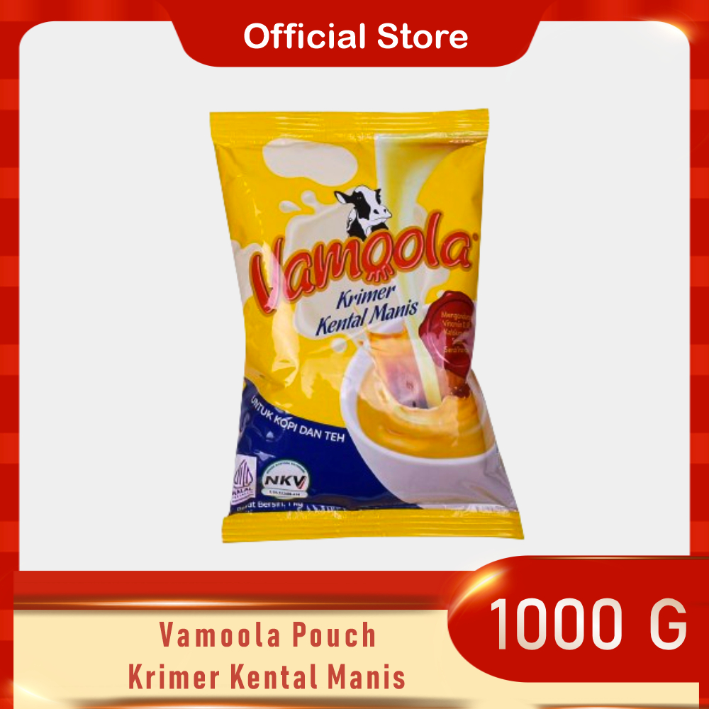 

Vamoola Krimer Kental Manis Pouch 1000 Gr (Karton)
