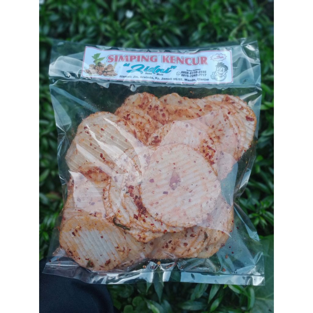 

Simping kencur Cikruh pedas daun jeruk 500g/ 1/2 kg