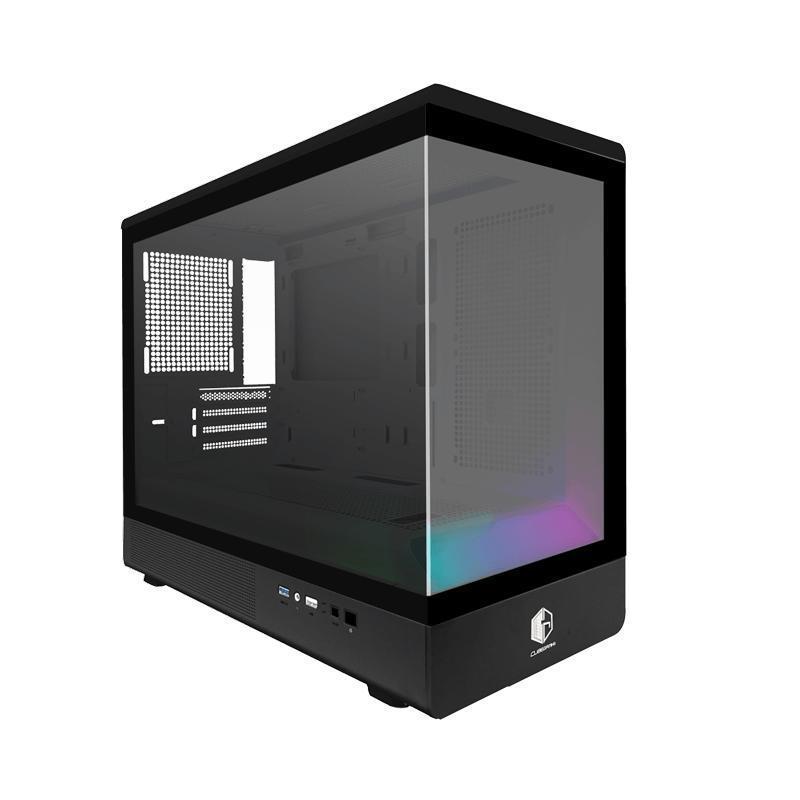 CUBE GAMING QUITOZ BLACK | CASING PC GAMING ATX