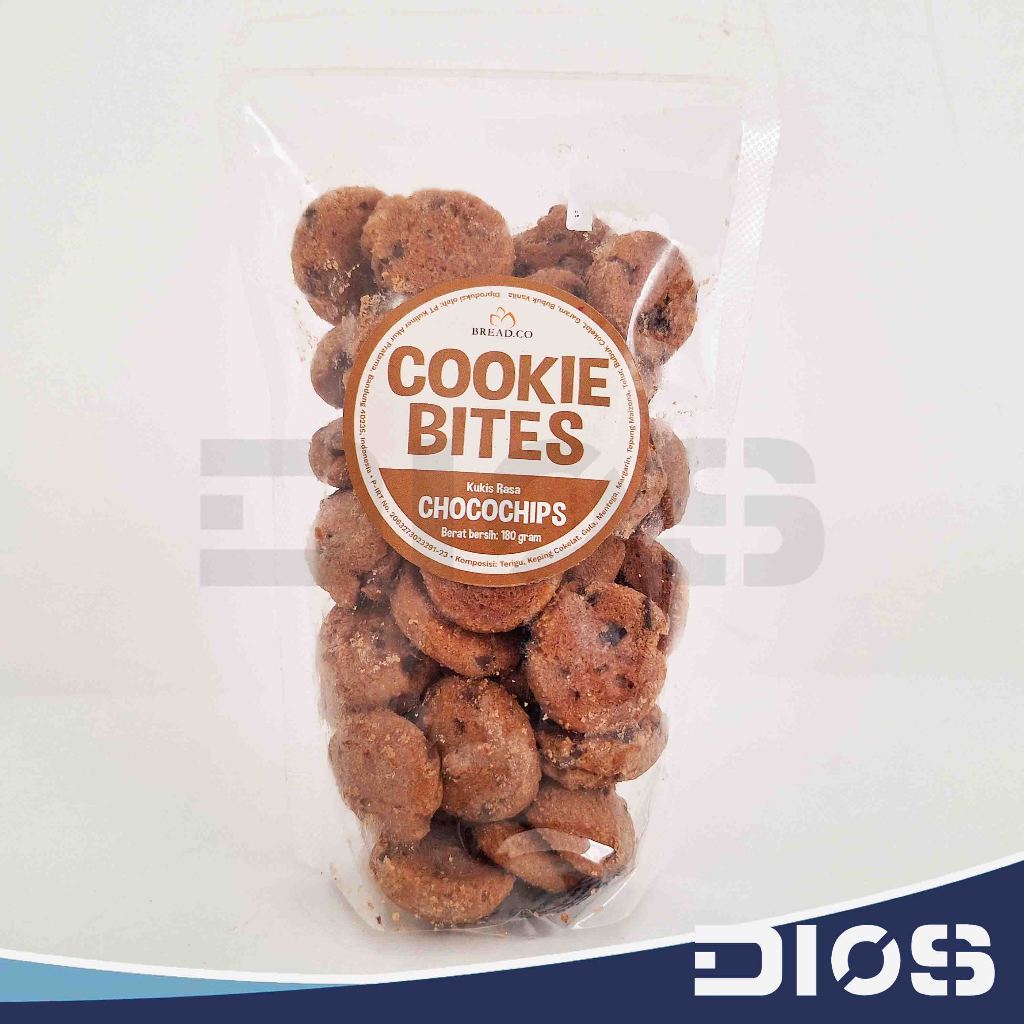 

BREADCO Cookie Bites Chocochips Coklat 180 gram Kukis Biskuit Cemilan Bandung