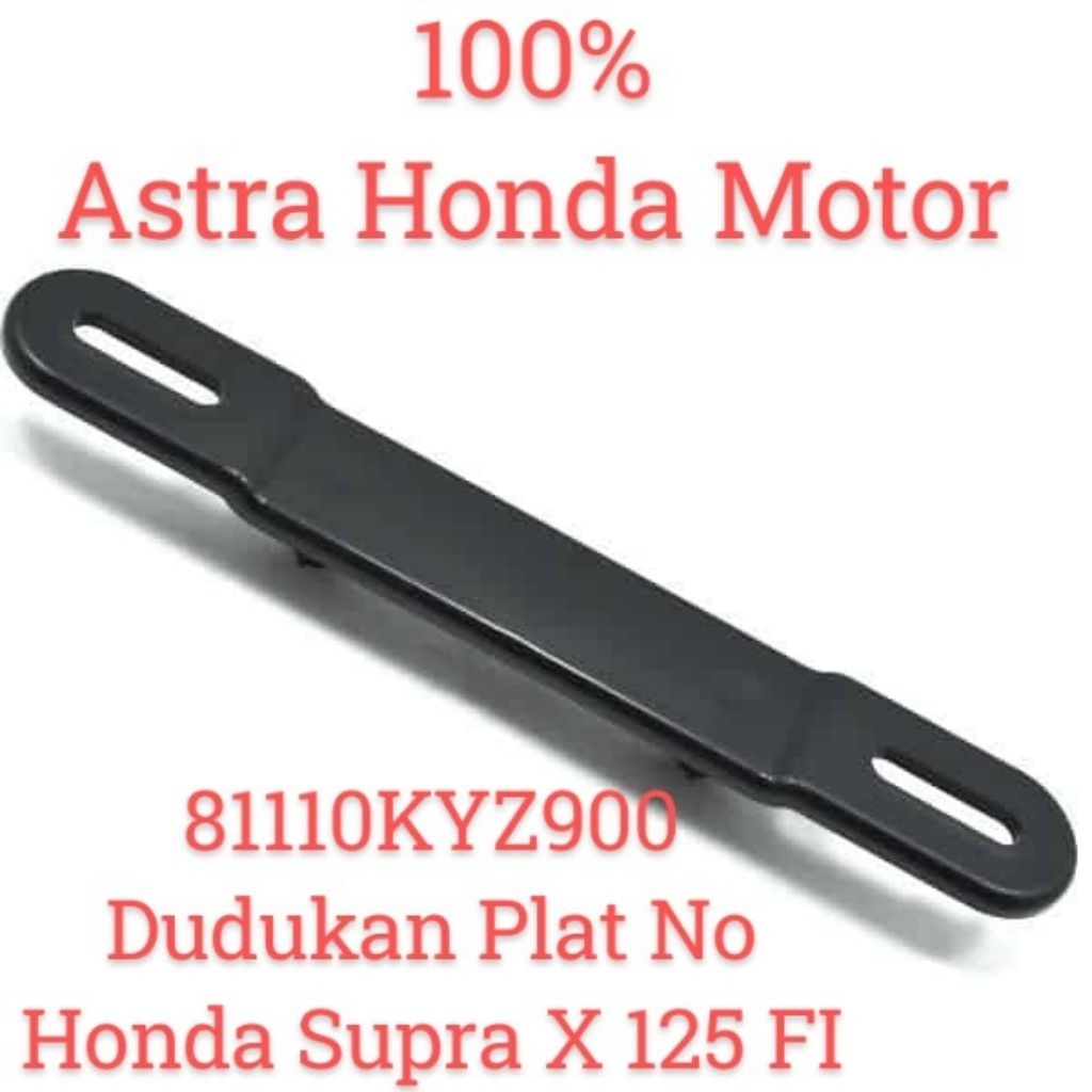 81110KYZ900 Dudukan Plat No Honda Supra X 125 FI
