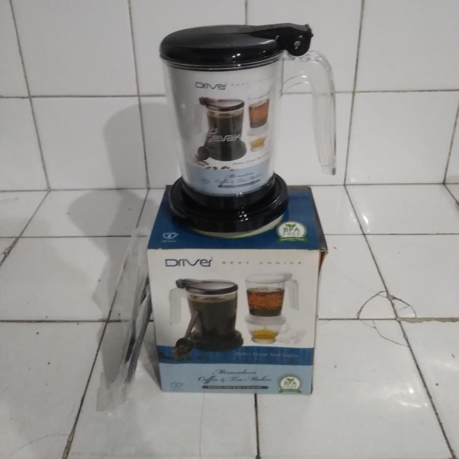 

PENYEDUH SEDUH TEH KOPI HOT COLD BREW COFFEE TEA PLUNGER MAKER PATENT