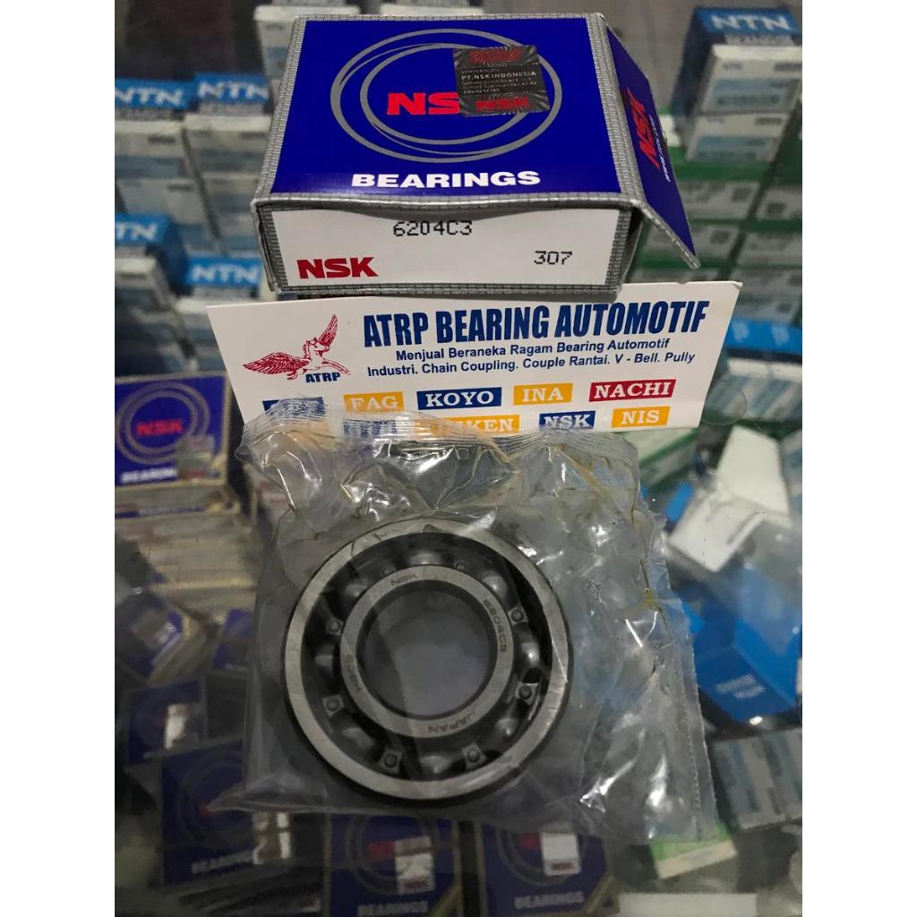 BALL BEARING 6204 C3 NSK JAPAN ORIGINAL