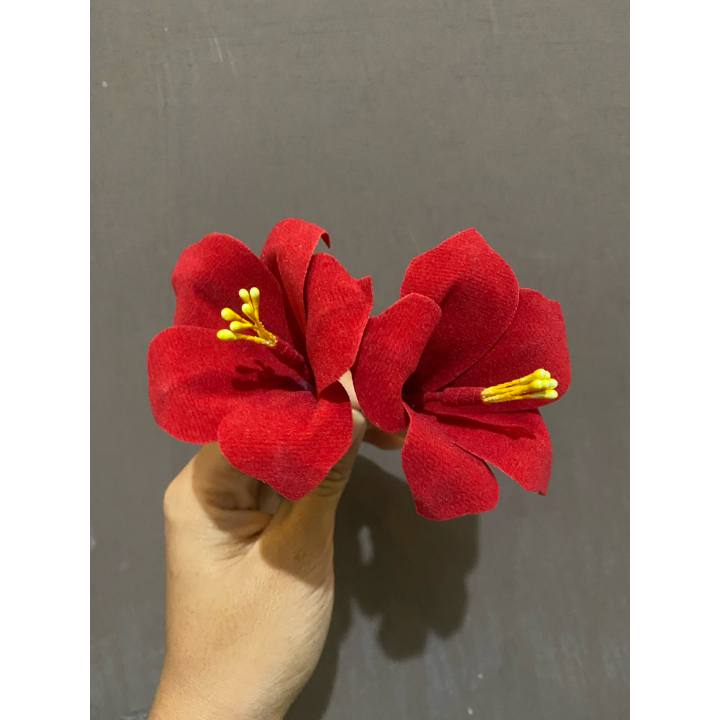 cucuk pucuk merah beludru