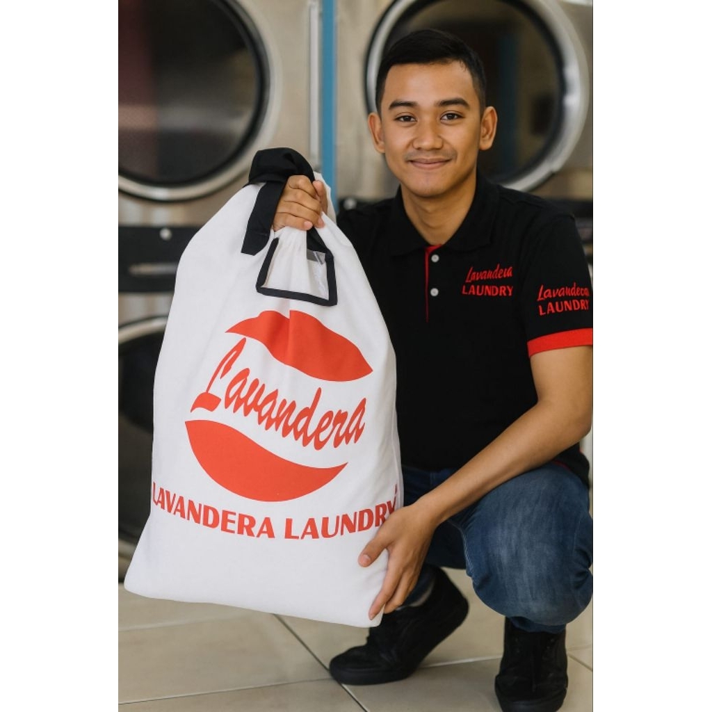 Tas Laundry Blacu 10kg Gratis Sablon Minimal 12