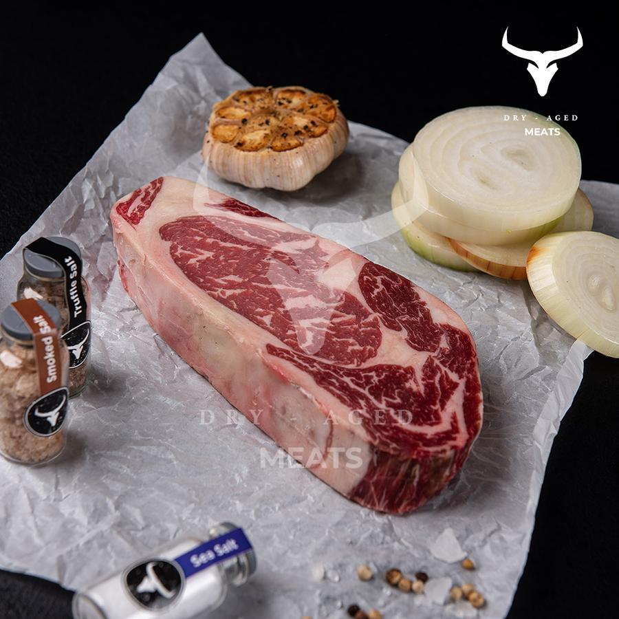 

Dry Aged Meats - USDA Prime Boneless Ribeye Dry Aged 30 Days