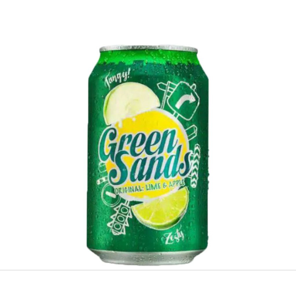 

Green Sands Minuman Karbonasi Lime & Apple Kaleng 330 ml