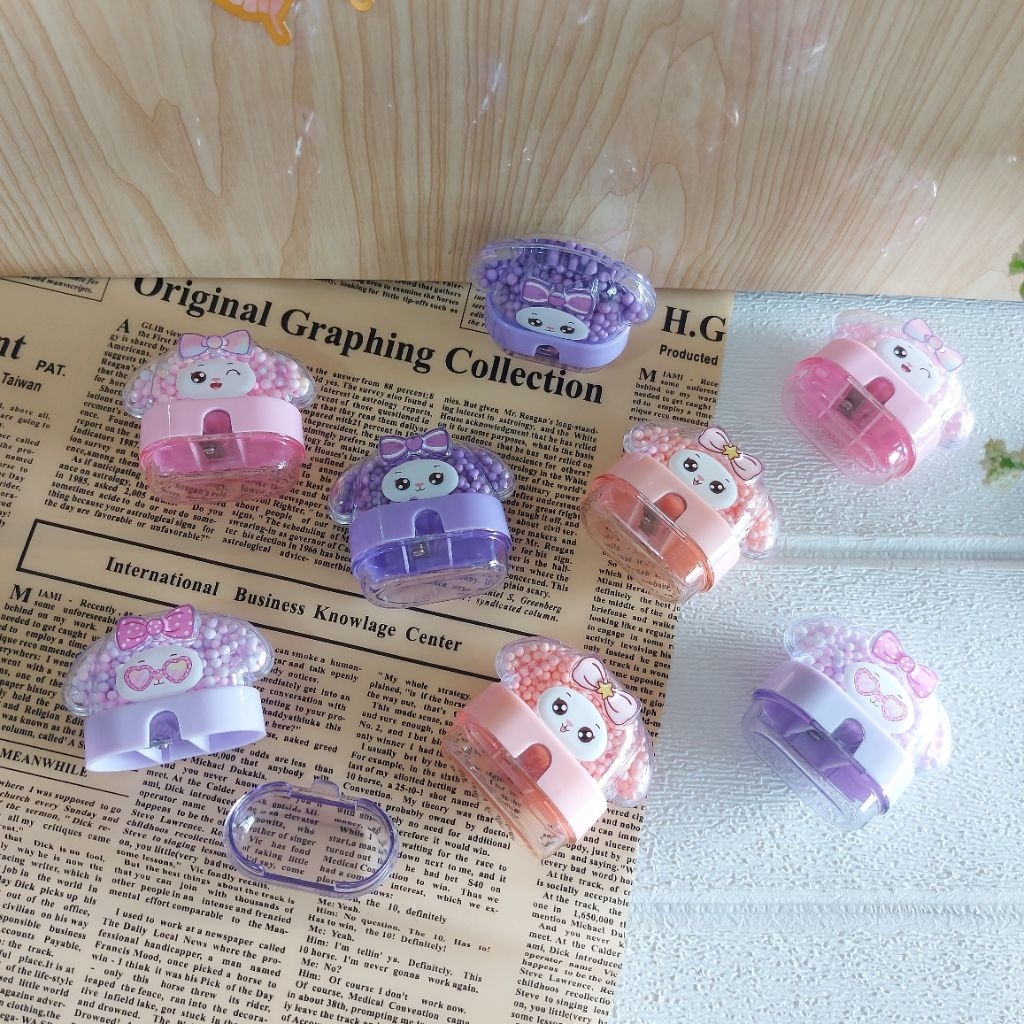 

Rautan Pensil Penggerot Pensil Anak Karakter Lucu