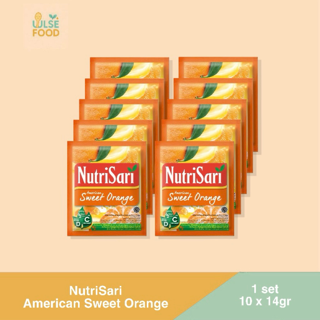 

NUTRISARI American Sweet Orange - Minuman Buah Instant