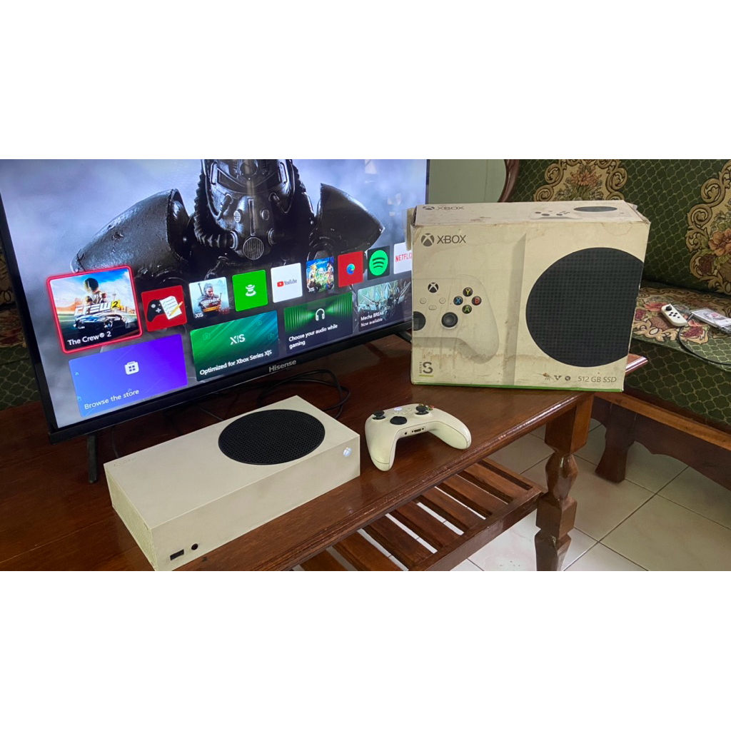 xbox series s fullset bekas pakai
