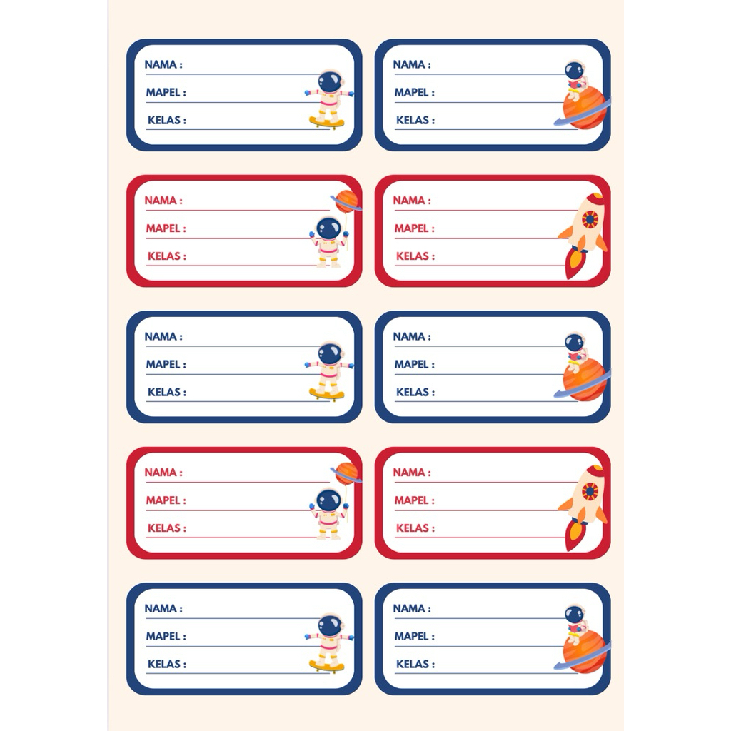 

STIKER NAMA/LABEL NAMA BISA REQUEST GAMBAR