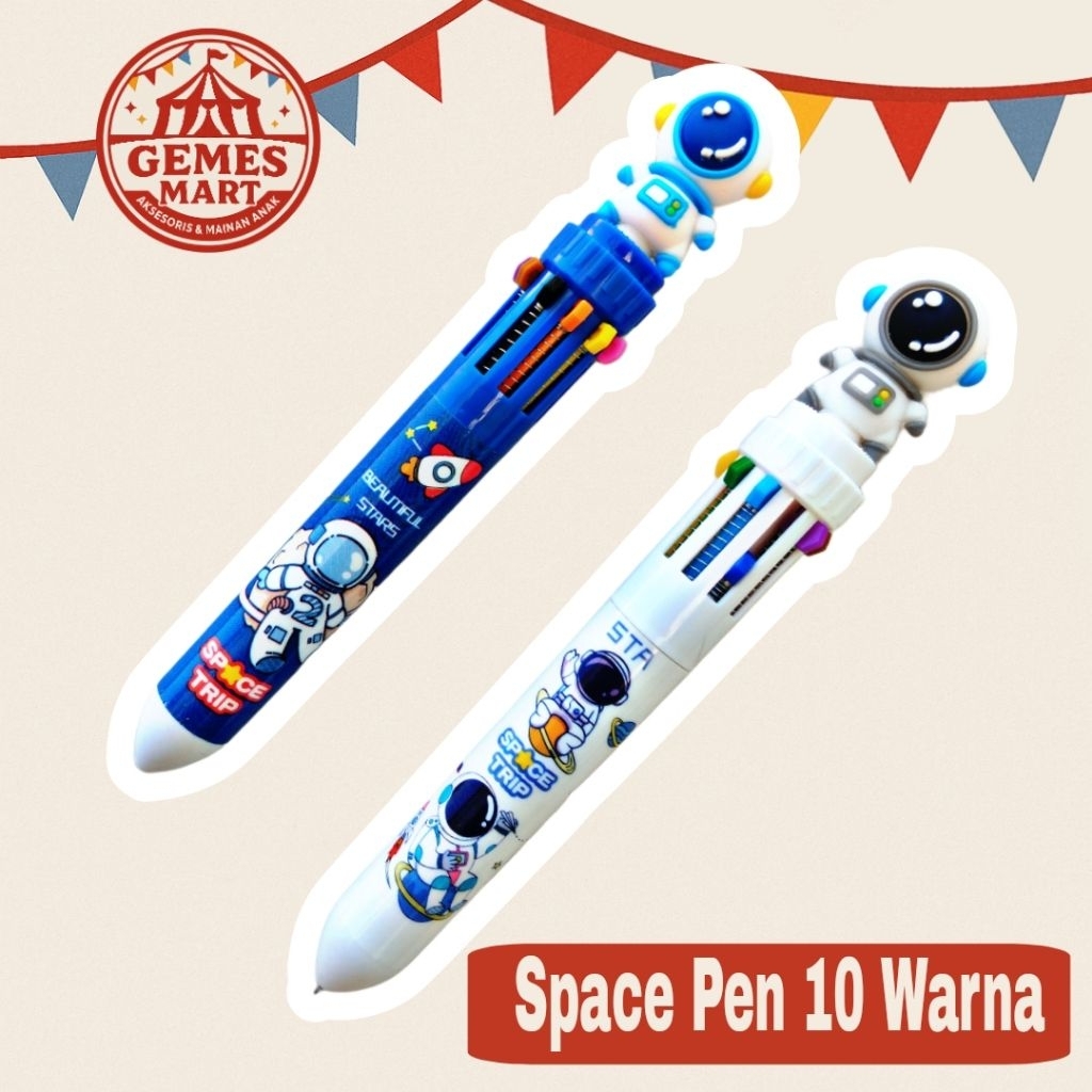 

Ballpoint / Pulpen Space Pen 10 Warna