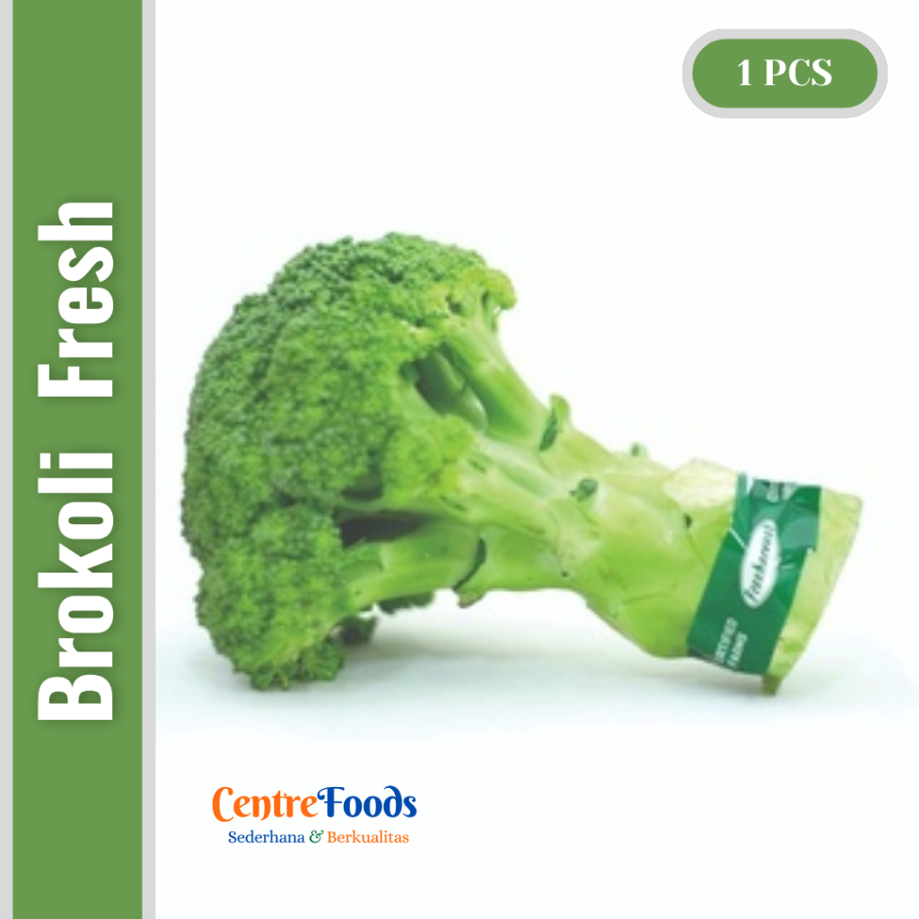 

Sayur Brokoli Segar - Brokoli Lokal Fresh | 1 Pcs [ Harga Per PCS ]