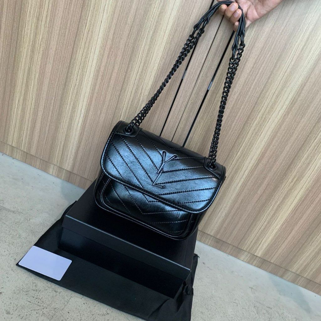 LUXYBAG LX2480 TAS SELEMPANG WANITA NIKI LEATHER BAG FREE BOX + DUSTBAG KUALITAS VIP PLATINUM 1:1