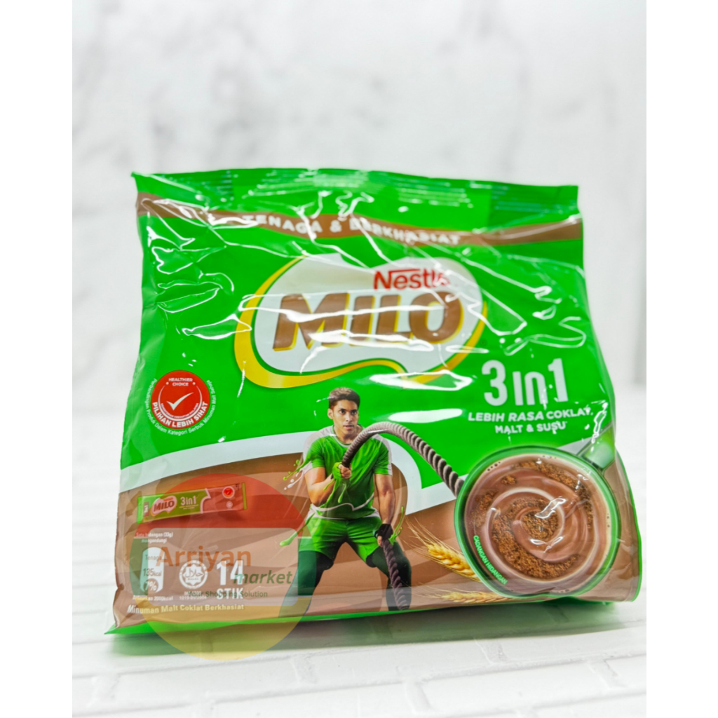 

Milo 3in1 Mly isi 14stik